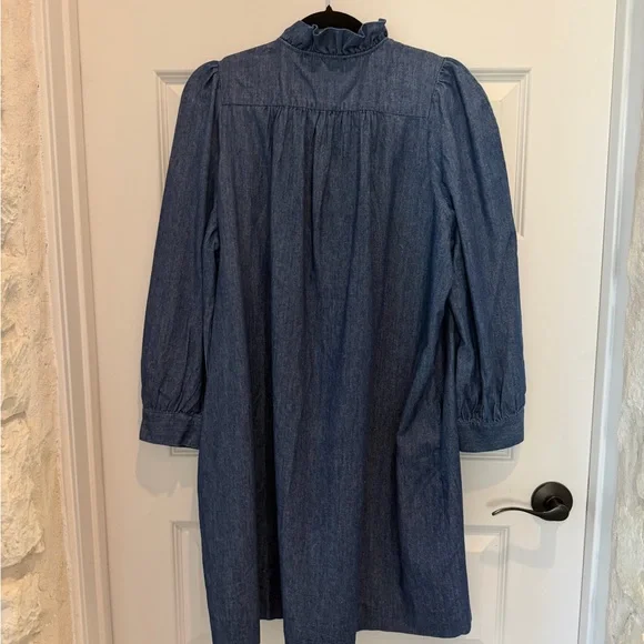 Pomander Place Long Sleeve Denim Dress - Picture 4 of 9